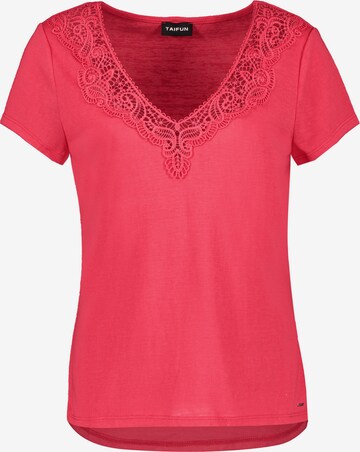 TAIFUN Shirt in Red: front