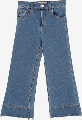 Elisabetta Franchi Loosefit Jeans 'Jeans blu denim per bambina' in Blauw: voorkant