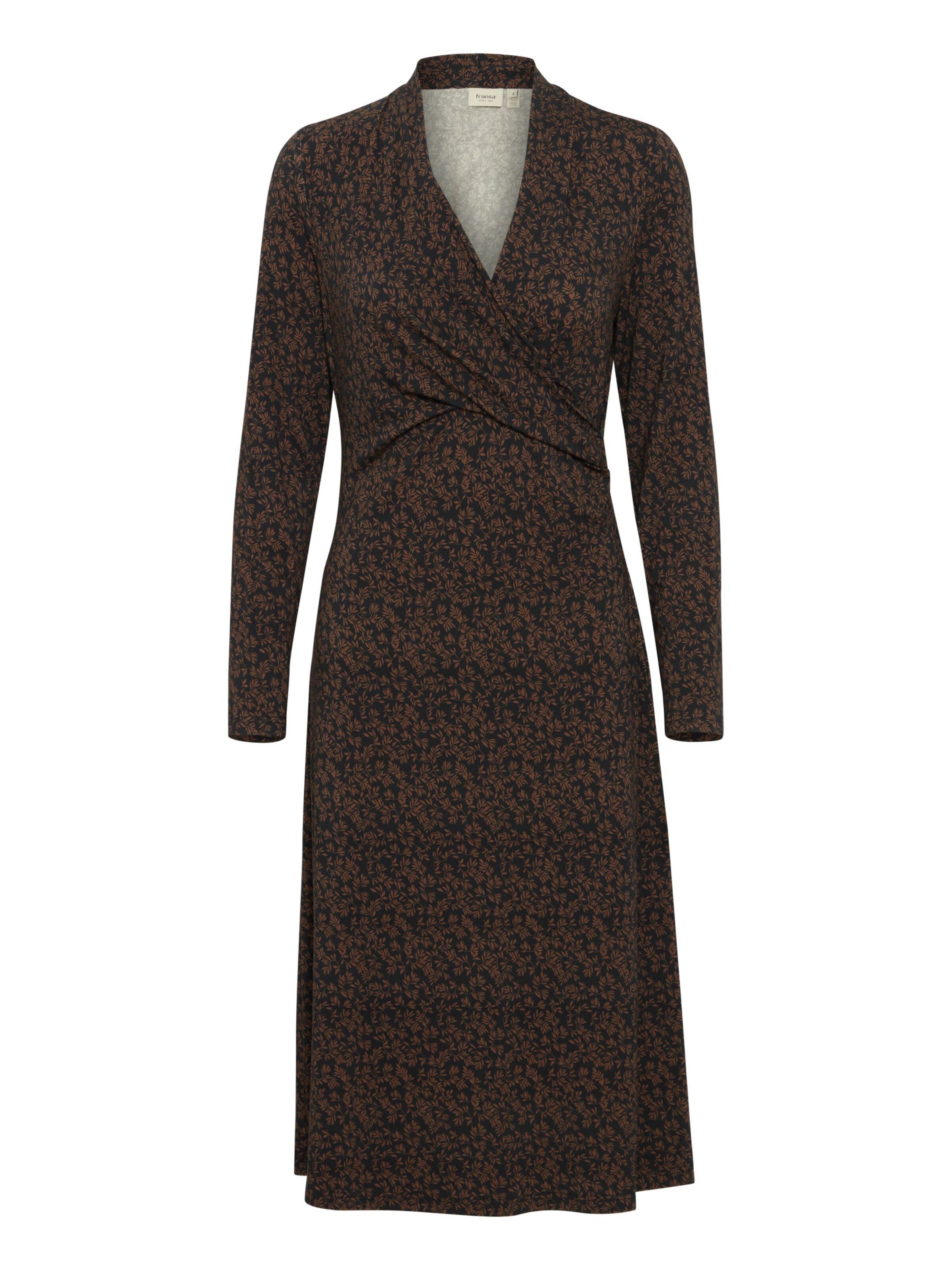 Abito 'Cerica' di Fransa in nero: frontale