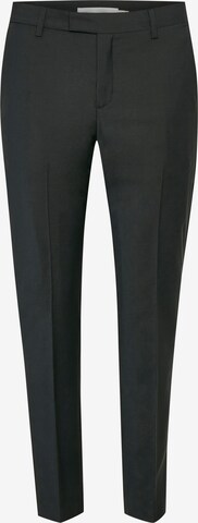 InWear Regular Pleated Pants 'Kinsa' in Black: front