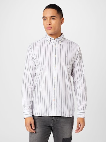 TOMMY HILFIGER Regular Fit Skjorte i hvit: forside