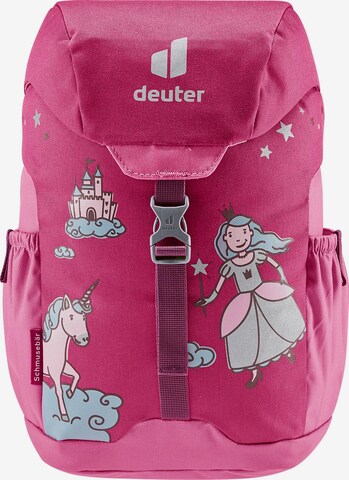 DEUTER Sportrucksack 'Schmusebär' in Pink: predná strana