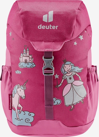 DEUTER Backpack 'Schmusebär' in Pink: front