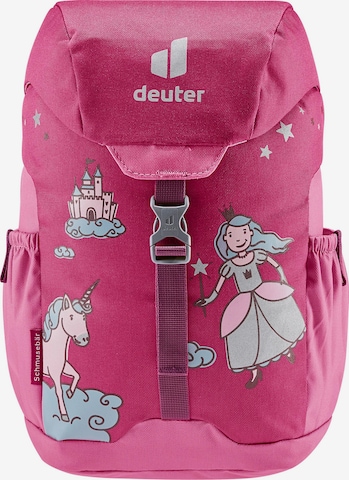 DEUTER Sportrucksack 'Schmusebär' in Pink: predná strana