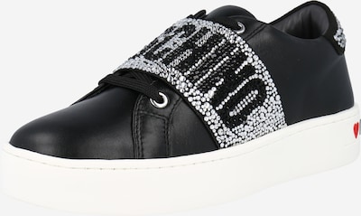 Sneaker low Love Moschino pe negru / alb, Vizualizare produs