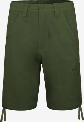 Regular Pantalon outdoor 'Gobi' normani en vert : devant