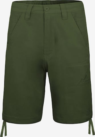 normani Outdoor Pants 'Gobi' in Green: front