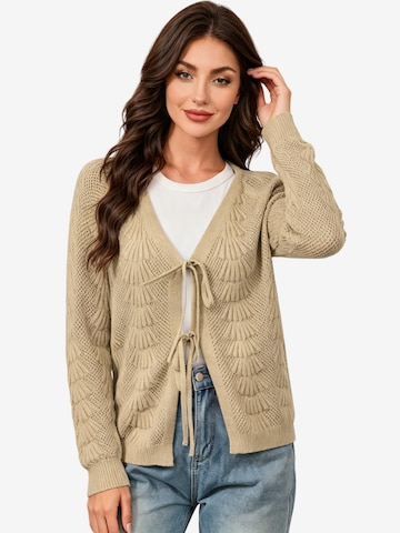 KoJooin Strickjacke in Grün: Vorderseite