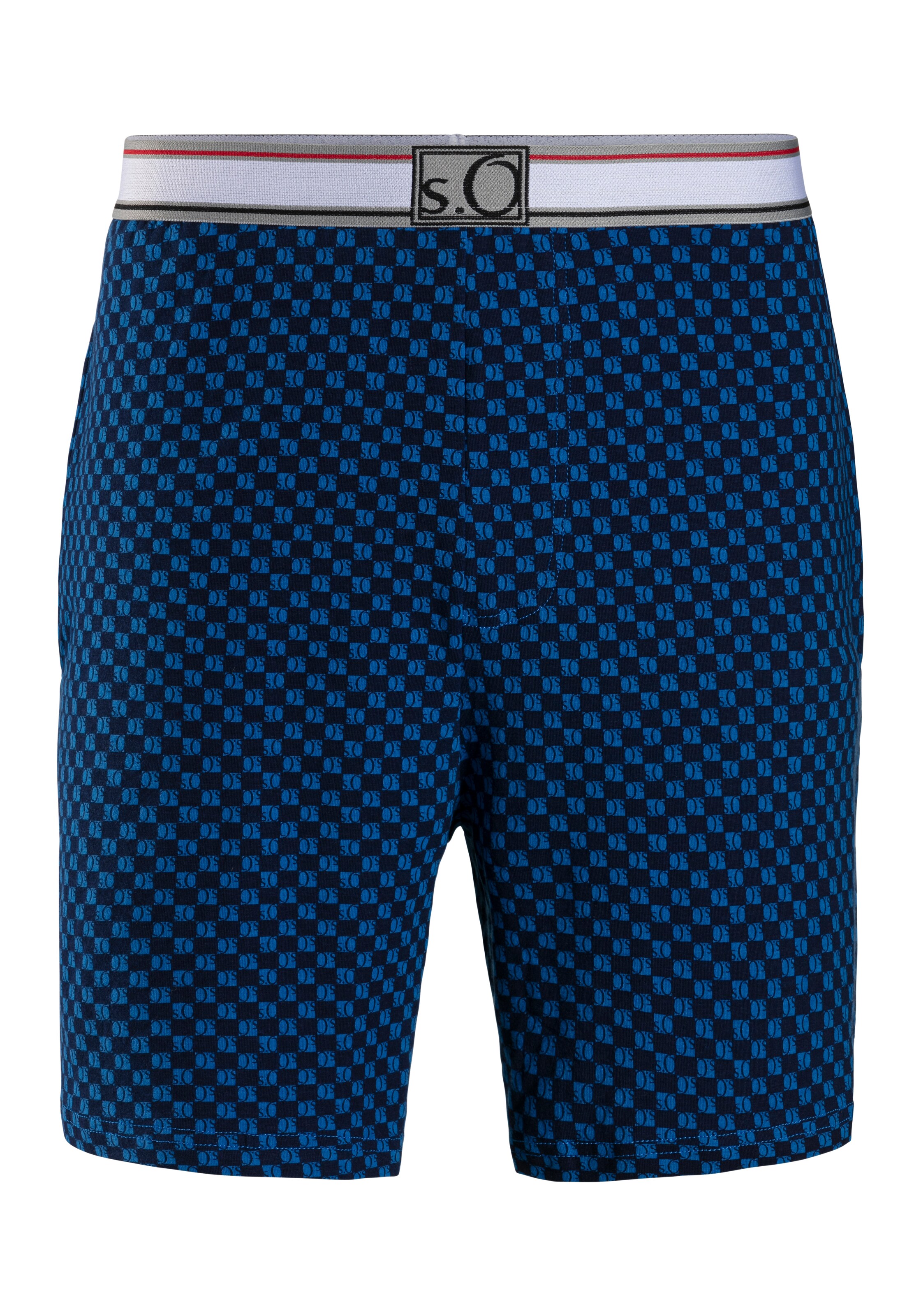 s.OliverPidžama hlače - plava boja: prednji dio