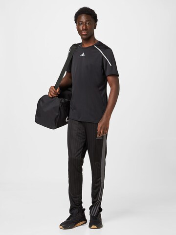 juoda ADIDAS PERFORMANCE Sportiniai marškinėliai 'Confident Engineered'
