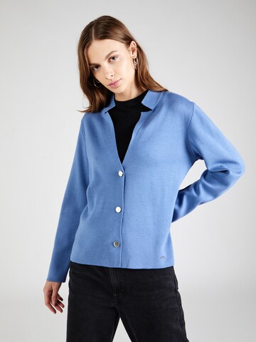MORE & MORE Knit Cardigan 'MILANO' in Blue: front