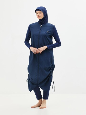 C&City Badpakjurk in Blauw