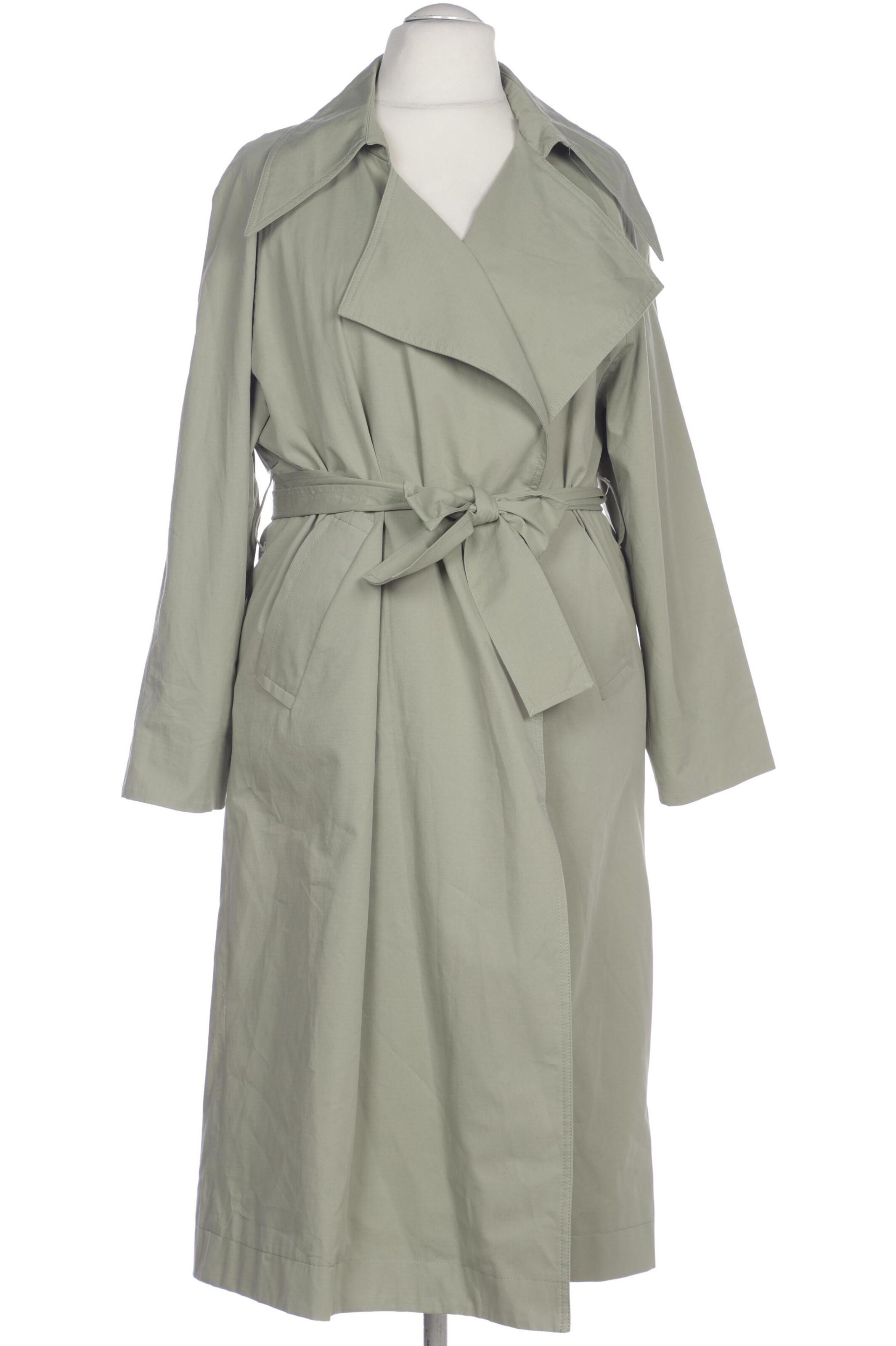 MANGO Mantel L in Grün: Vorderseite