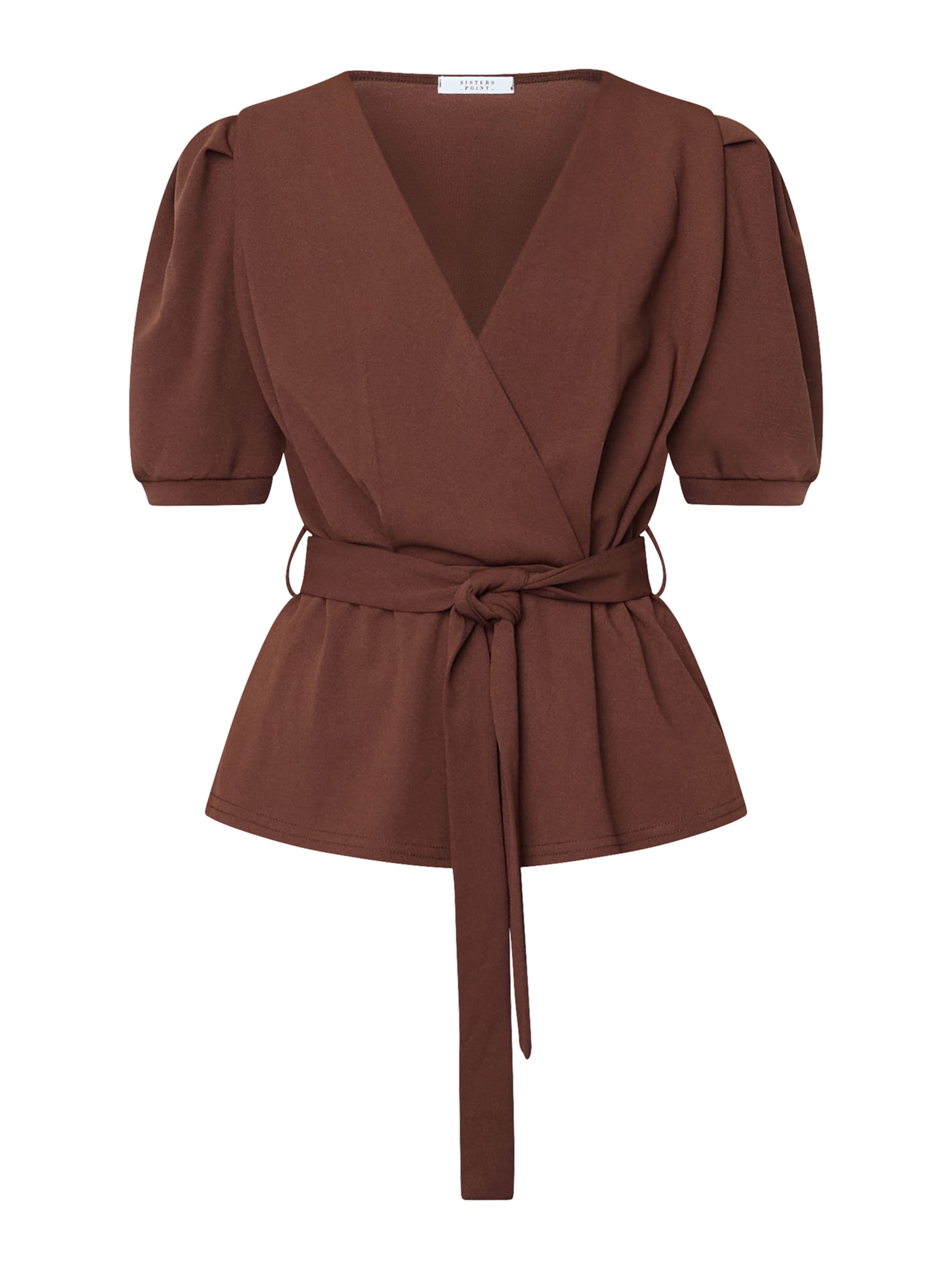 SISTERS POINT Blouse 'NASA-T' in Brown: front