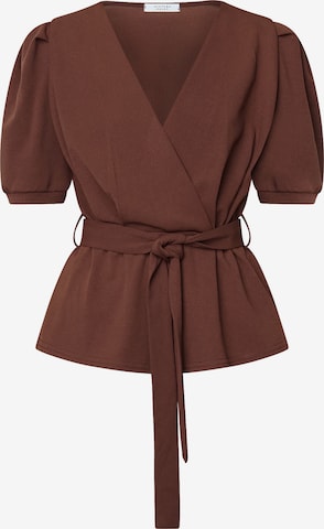 SISTERS POINT Blouse 'NASA-T' in Brown: front