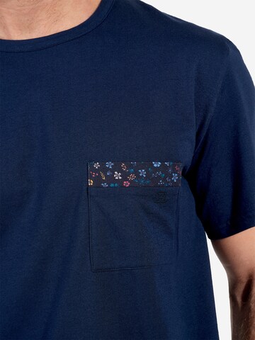 Pyjama court ' Broceliande Short Sleepwear ' HOM en bleu