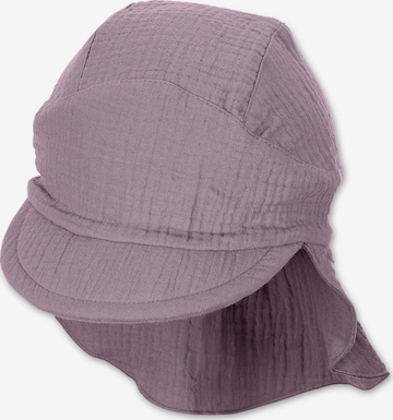 STERNTALER Beanie in Purple: front