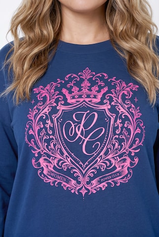 MIAMODA Sweatshirt in Blau
