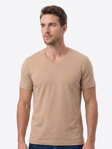 Ragman Onderhemd 'Basic' in Beige: voorkant