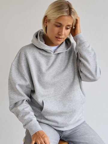 Kultgut Sweater 'Marie' in Grey: front