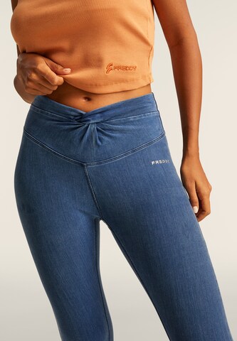 Freddy Skinny Jeggings in Blue