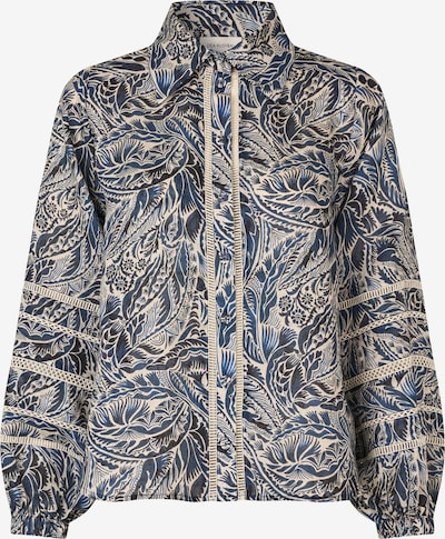 Dea Kudibal Bluse 'Siomadea' in creme / navy / dunkelblau, Produktansicht