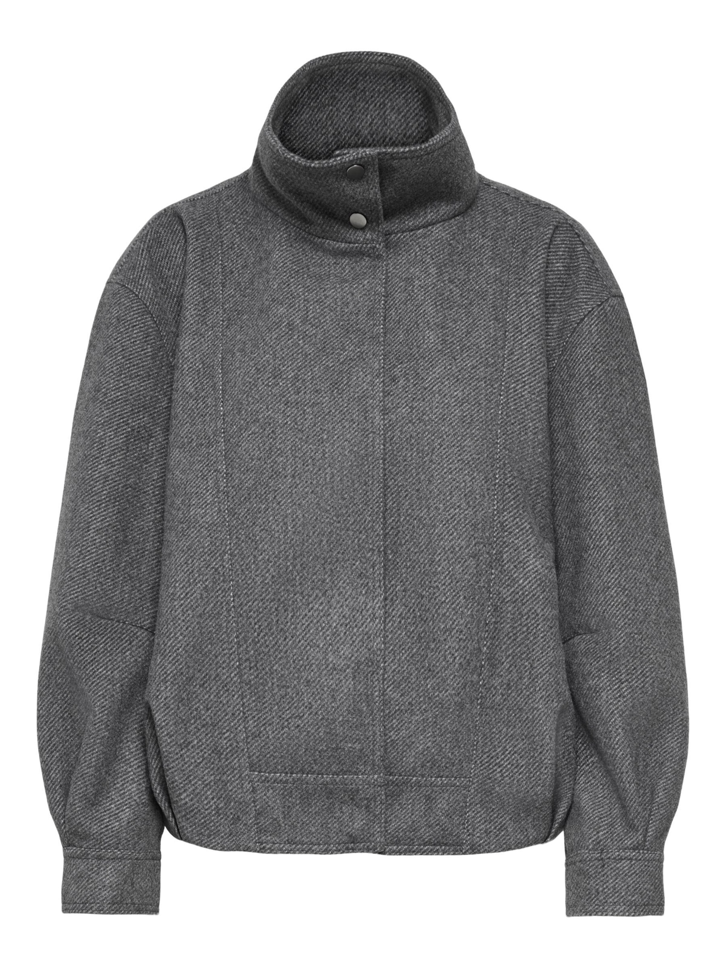 ONLY Carmakoma - Chaqueta de entretiempo 'CARASTA' en gris: frente