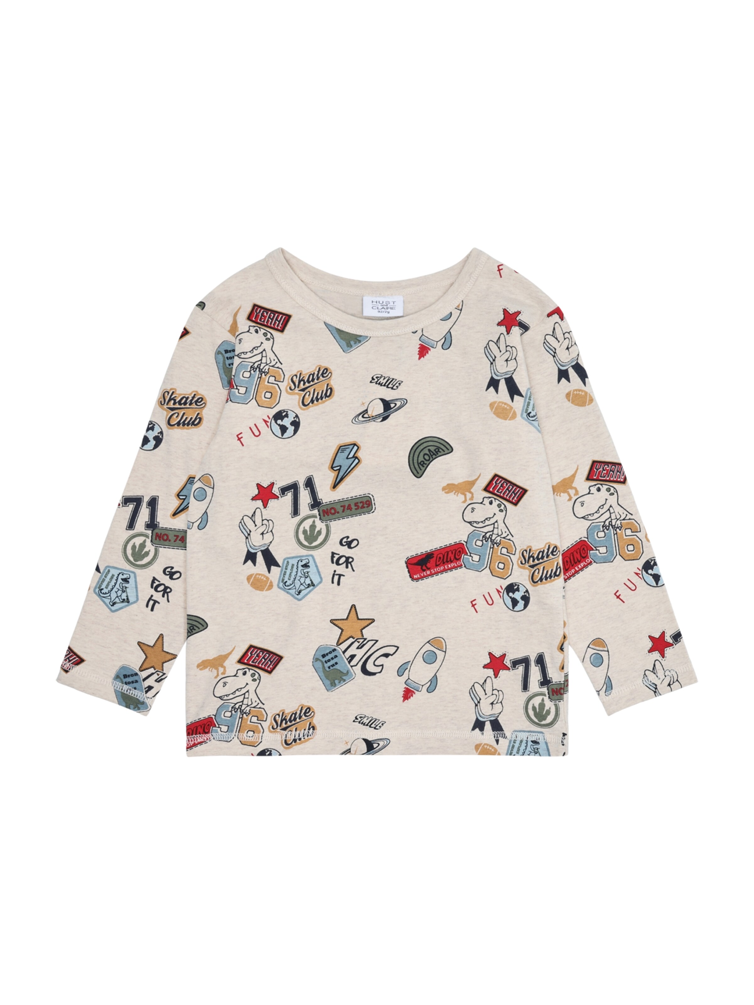 bēšs Hust & Claire T-Krekls 'Anton': no priekšpuses