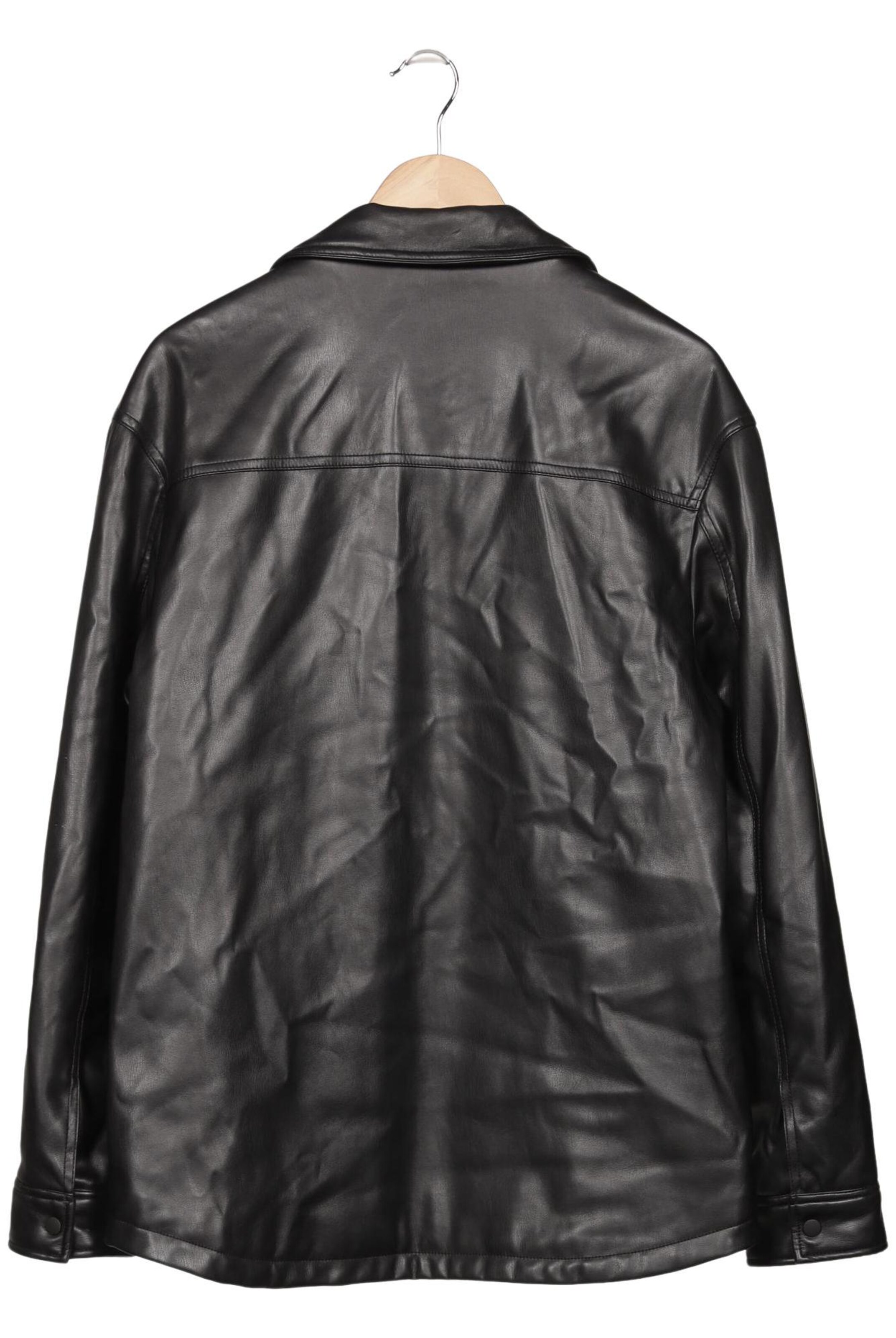 ZARA Jacket & Coat in L in Black