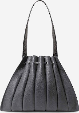 Gretchen Shoulder Bag 'Fan' in Grey: front