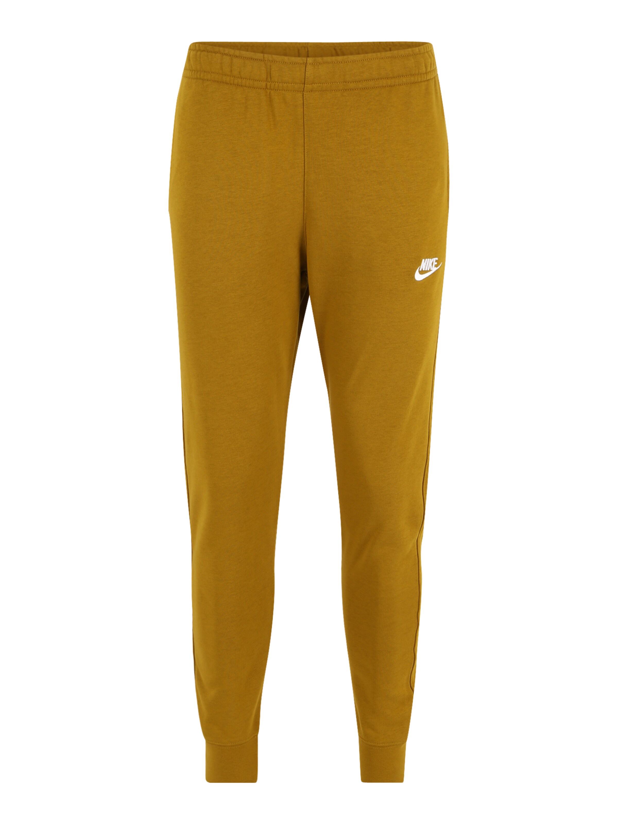 Nike Sportswear Tapered Παντελόνι σε κίτρινο: μπροστά