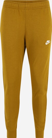 Nike Sportswear Pants in yellow gold / White, Item view