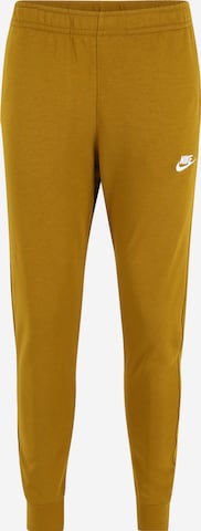 Nike Sportswear Pants in Yellow: front