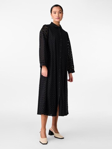 Robe-chemise 'YASJosanne' YAS en noir