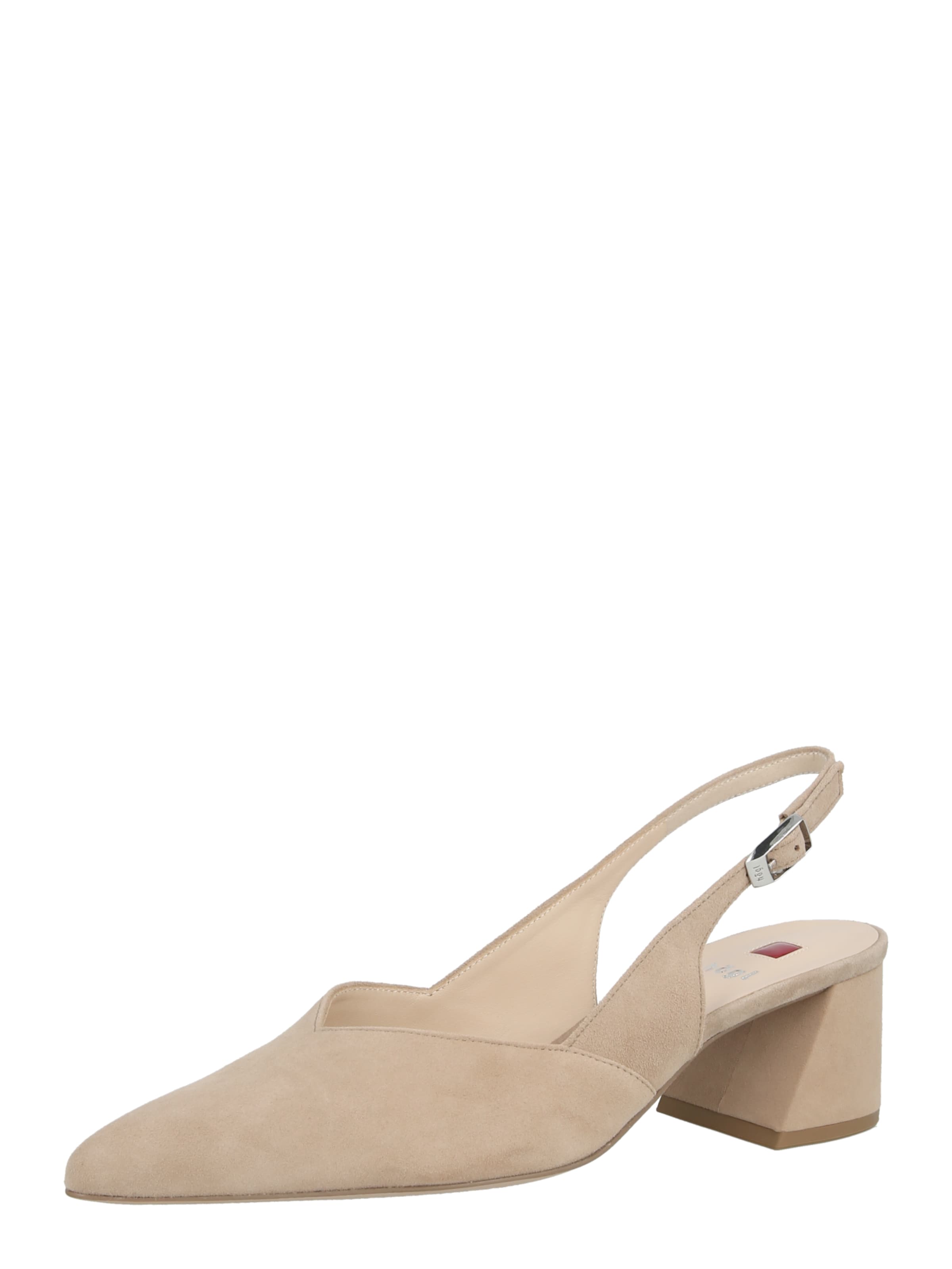 Högl Slingback pumps i grå: framsida