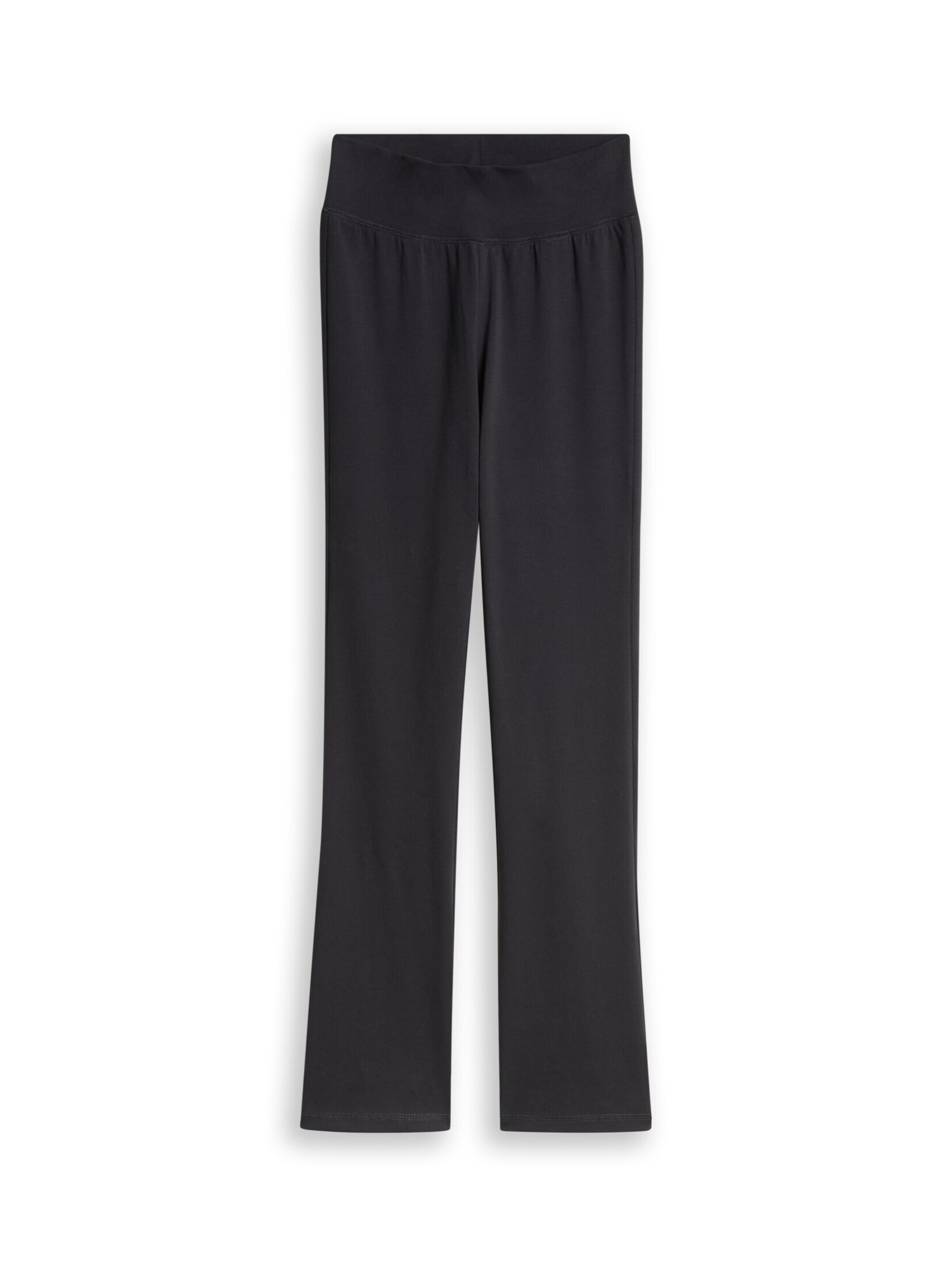 TOM TAILOR Flared Leggings in Grijs: voorkant