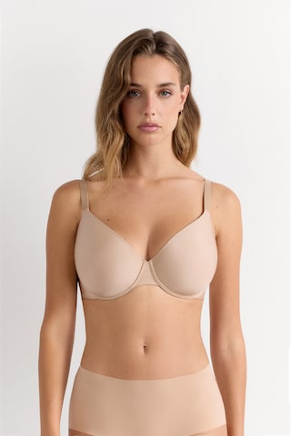 INTIMISSIMI Balconette Bra 'Francesca  Ultralight' in Beige: front