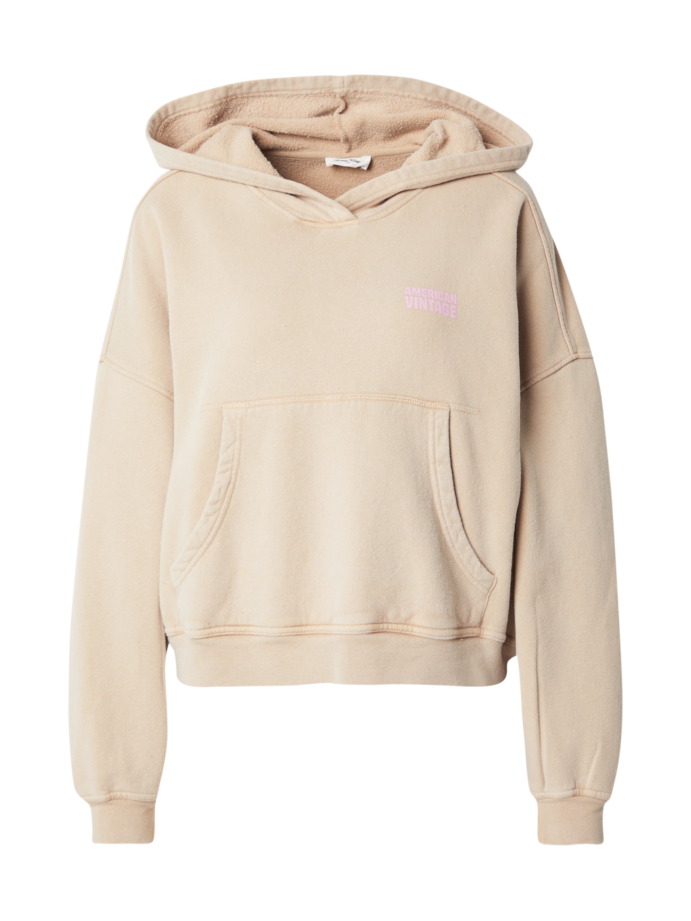 AMERICAN VINTAGE Свитшот 'PLIZZY' в Бежевый: спереди
