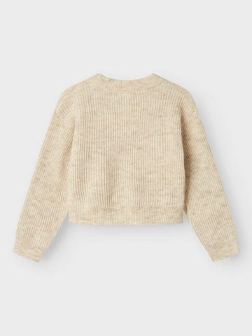NAME IT Sweater 'NKFHOLLY' in Beige