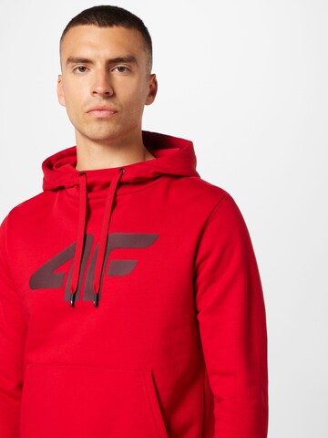4F Sportsweatshirt i rød