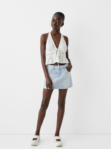 Bershka Skirt in Blue