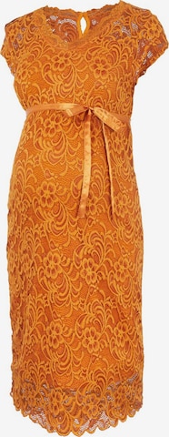 Robe MAMALICIOUS en orange : devant