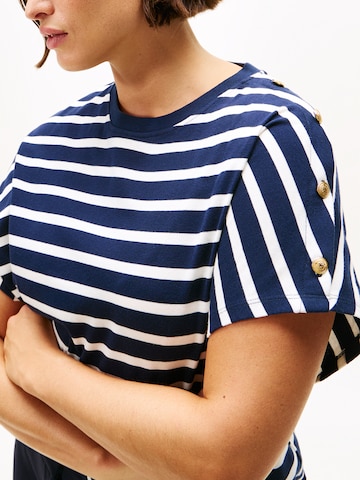 Tommy Hilfiger Curve Футболка в Синий