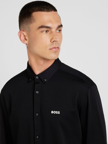 BOSS Regular fit Overhemd 'B_MOTION_L' in Zwart