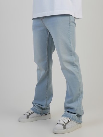 Flared Jeans di SikSilk in blu: frontale
