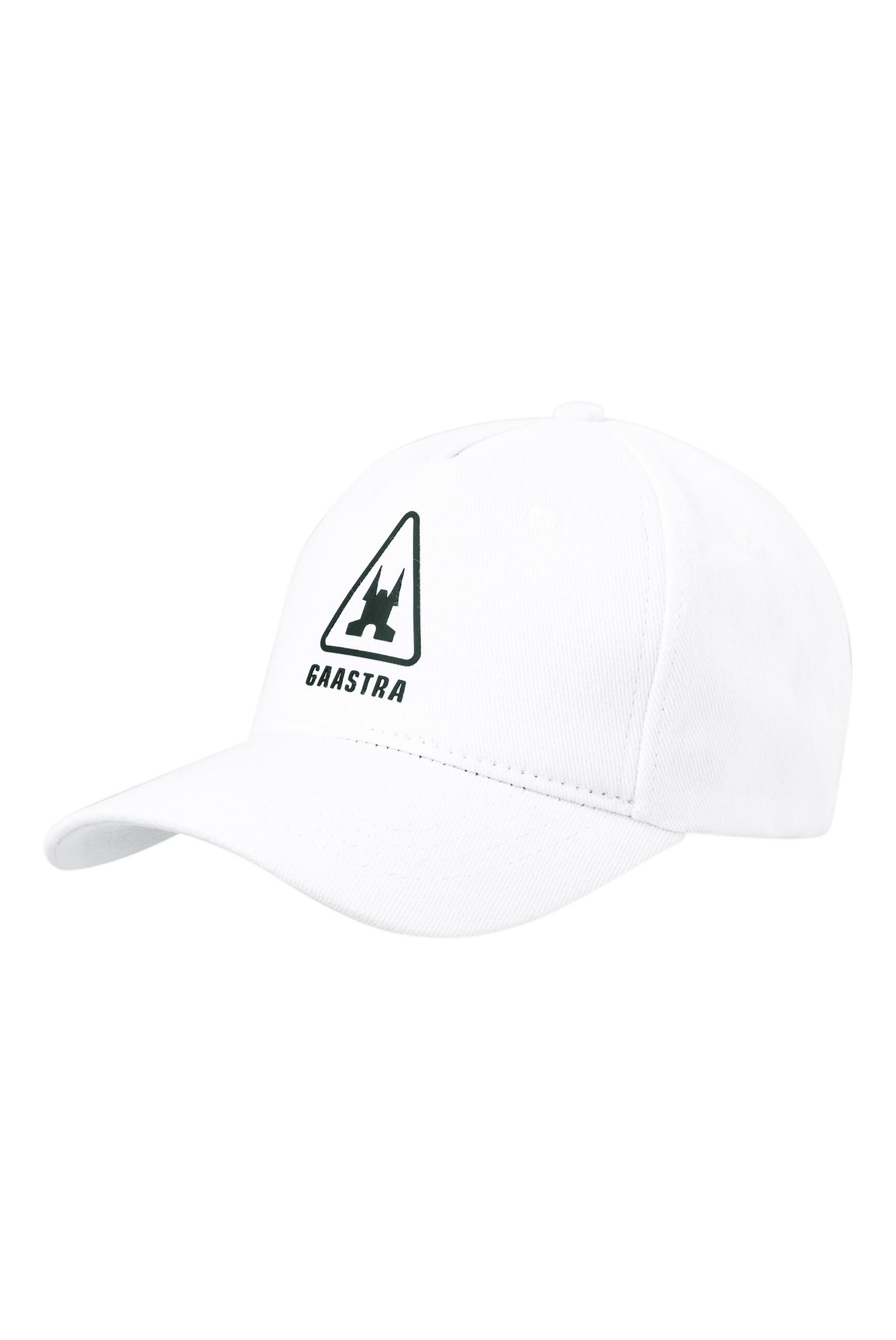 Gaastra Basecap mit Rubber Artwork in Weiß: Vorderseite