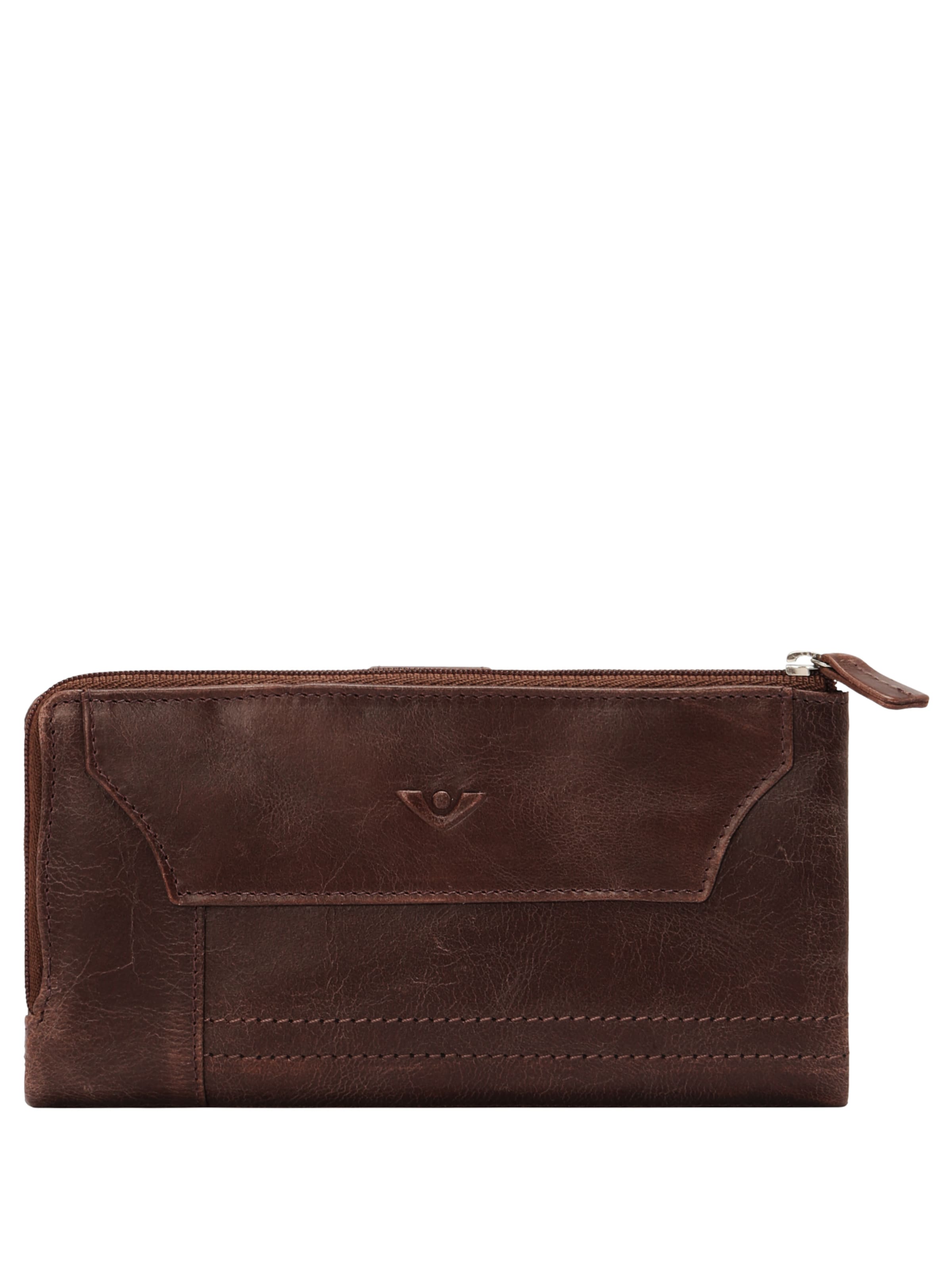 VOi Wallet 'YUKI' in Brown: front