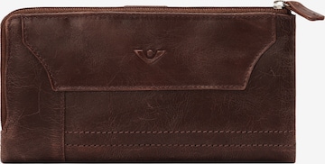 VOi Wallet 'YUKI' in Brown: front