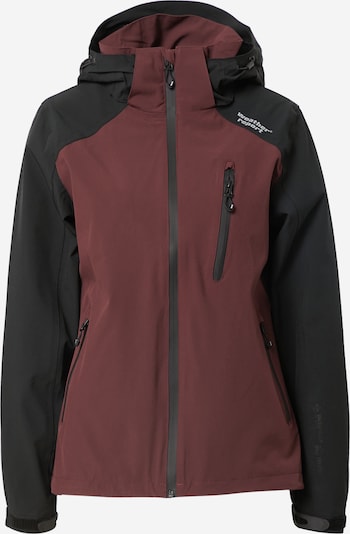 Weather Report Sportjacke 'Camelia' in dunkelrot / schwarz, Produktansicht