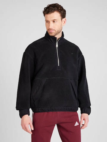 ADIDAS ORIGINALS - Sweatshirt 'Premium Essentials+' em preto: frente
